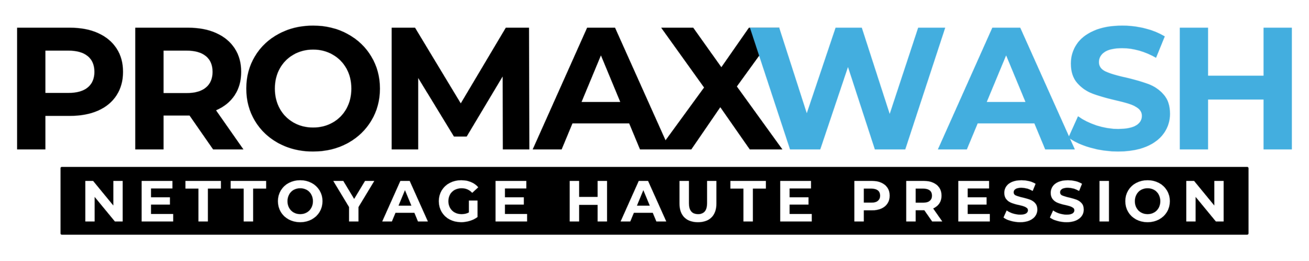 Logo PROMAXWASH – nettoyage extérieur professionnel à Nyon, Genève et Lausanne