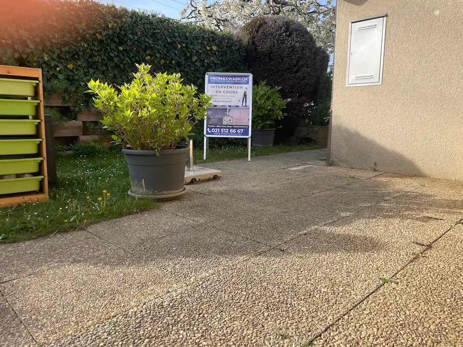 Nettoyage haute pression intervention Genève – PromaxWash